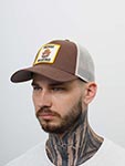 Бейсболка AMERICAN NEEDLE арт. 42960B-SBEAR Smokey Bear Valin (коричневый)